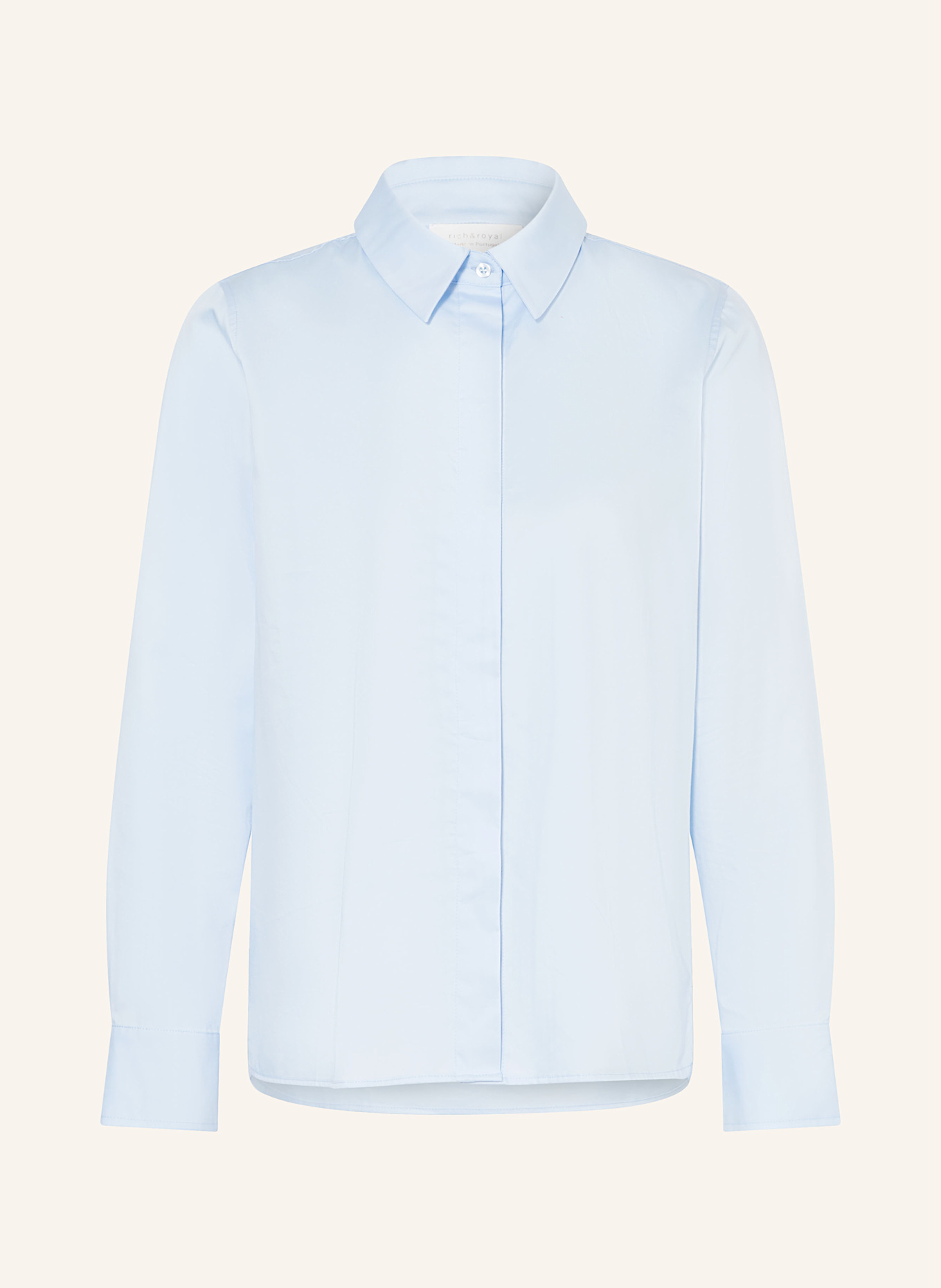 Рубашка блузка Rich & Royal, голубой
Рубашка блузка Rich & Royal, голубой