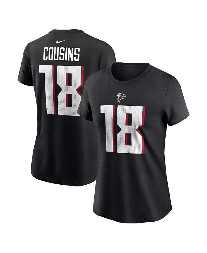Женская черная футболка с именем и номером игрока Kirk Cousins Atlanta Falcons Nike, черный
Женская черная футболка с именем и номером игрока Kirk Cousins Atlanta Falcons Nike, черный