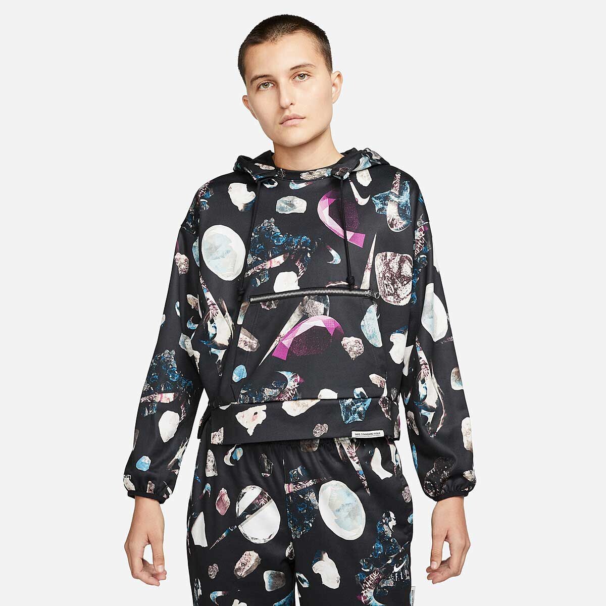 Толстовка W DRI-FIT STANDARD ISSUE HOODY Nike, цвет Schwarz/Weiß
Толстовка W DRI-FIT STANDARD ISSUE HOODY Nike, цвет Schwarz/Weiß