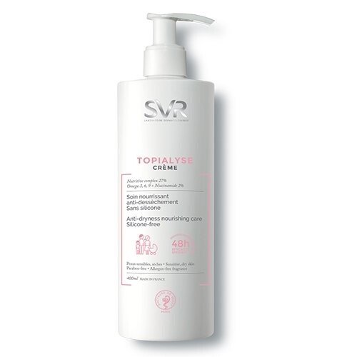 Питательный крем для сухой, чувствительной кожи, 400 мл SVR, Topialyse Cream
Питательный крем для сухой, чувствительной кожи, 400 мл SVR, Topialyse Cream