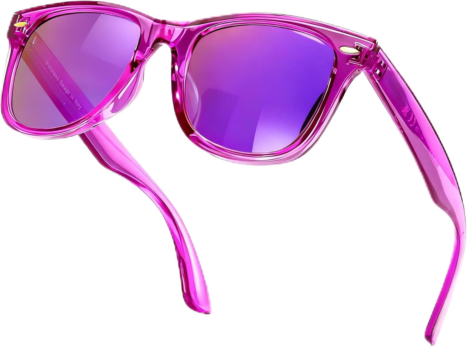 Поляризованные солнцезащитные очки SIPHEW для женщин и мужчин - квадратные спортивные солнцезащитные очки с зеркальными линзами и защитой от УФ-излучения, средний размер, A14-dark Purple Sunglasses
Поляризованные солнцезащитные очки SIPHEW для женщин и мужчин - квадратные спортивные солнцезащитные очки с зеркальными линзами и защитой от УФ-излучения, средний размер, A14-dark Purple Sunglasses