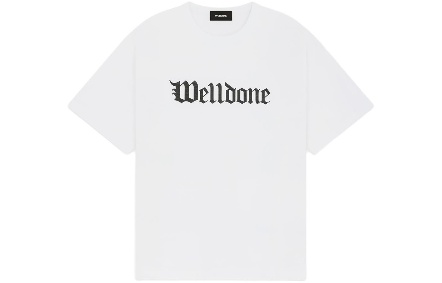 Футболка унисекс белая We11Done, белый
Футболка унисекс белая We11Done, белый