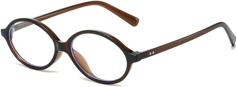 Солнцезащитные очки для мужчин и женщин - защита UV400 - маленькие овальные линзы в стиле панк с заклепками, цветные линзы, для занятий спортом на открытом воздухе и вождения DSVIGF, Brown Clear
Солнцезащитные очки для мужчин и женщин - защита UV400 - маленькие овальные линзы в стиле панк с заклепками, цветные линзы, для занятий спортом на открытом воздухе и вождения DSVIGF, Brown Clear