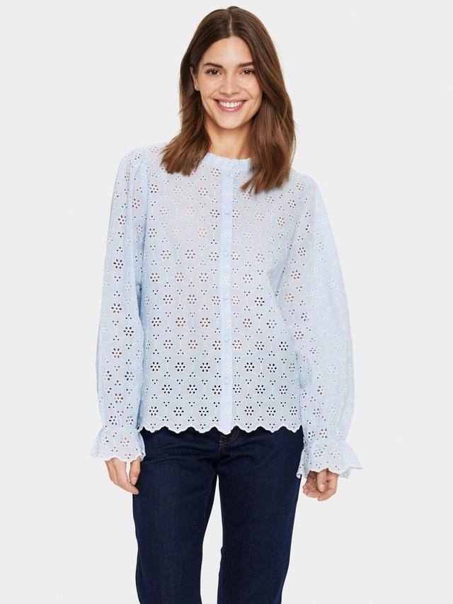 Рубашка Iveta с вышивкой Broderie Anglaise Saint Tropez, Chambray Blue
Рубашка Iveta с вышивкой Broderie Anglaise Saint Tropez, Chambray Blue
