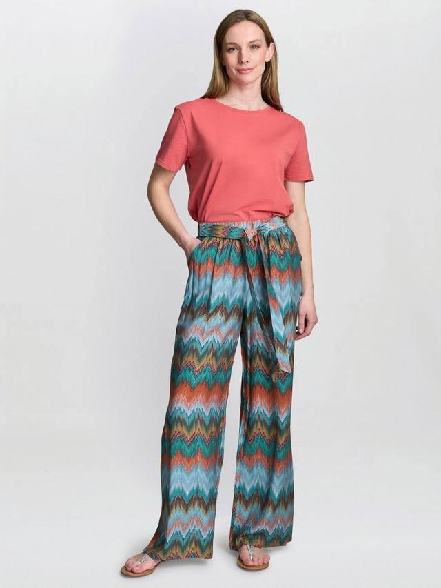 Брюки Bessie с абстрактным принтом и широкими штанинами Gina Bacconi, Multi
Брюки Bessie с абстрактным принтом и широкими штанинами Gina Bacconi, Multi