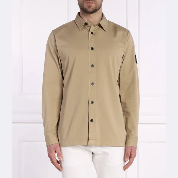 Рубашка свободного кроя Calvin Klein, бежевый
Рубашка свободного кроя Calvin Klein, бежевый