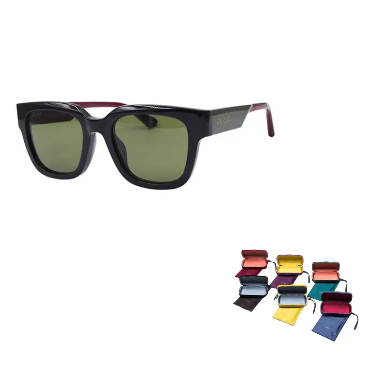 GUCCI Солнцезащитные очки квадратной формы, Black/Green Red Legs
GUCCI Солнцезащитные очки квадратной формы, Black/Green Red Legs