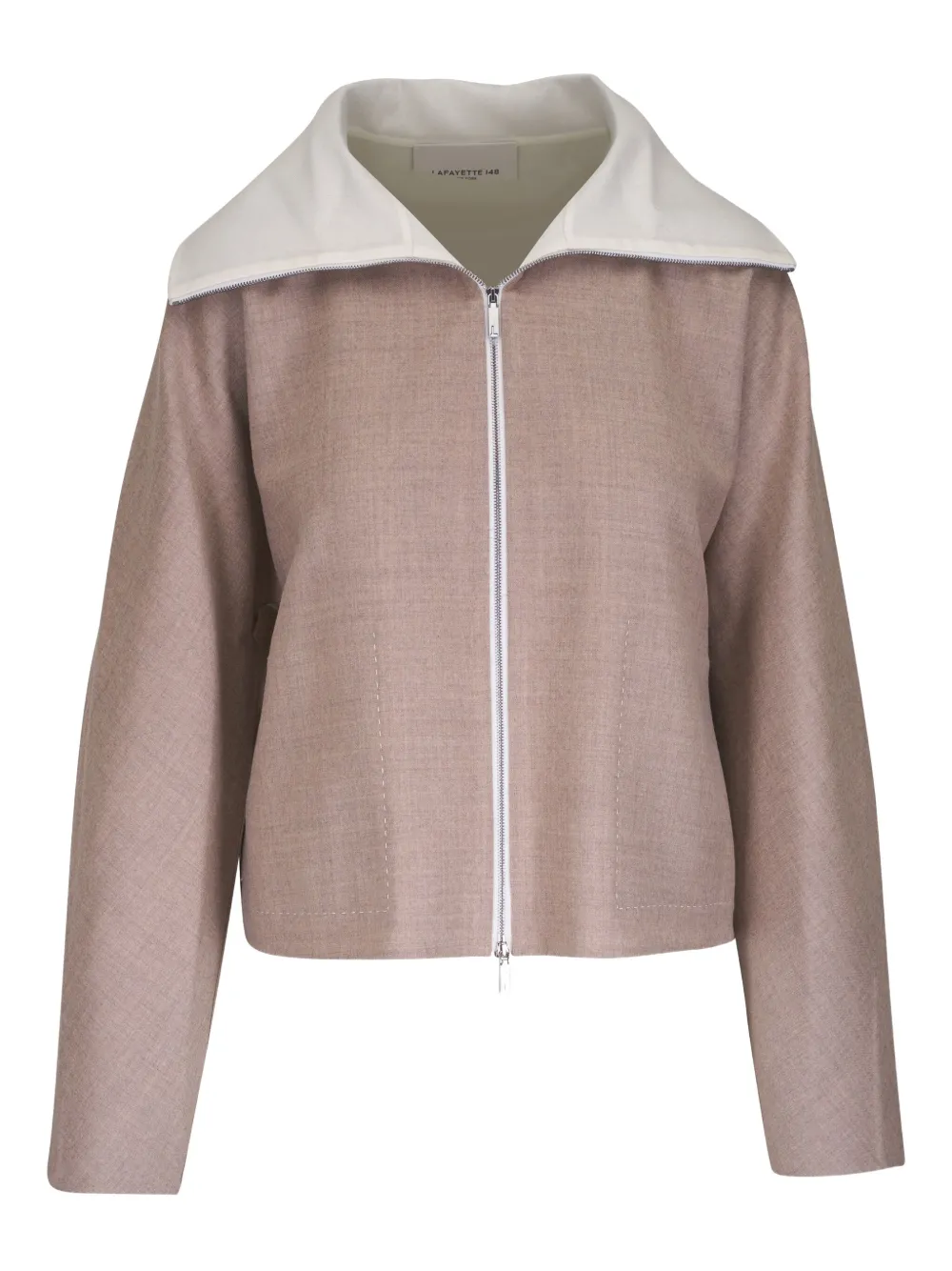 Куртка с контрастным воротником Lafayette 148, коричневый
Куртка с контрастным воротником Lafayette 148, коричневый