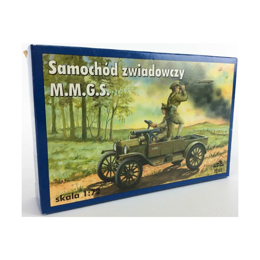 Автомобиль-разведчик М.М.Г.С. (Польская версия), Historical Miniatures (1:72) (RPM)
Автомобиль-разведчик М.М.Г.С. (Польская версия), Historical Miniatures (1:72) (RPM)