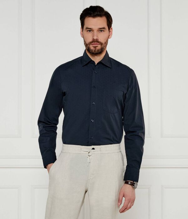 Рубашка remiton_m Regular fit Boss Orange, синий 
Рубашка remiton_m Regular fit Boss Orange, синий