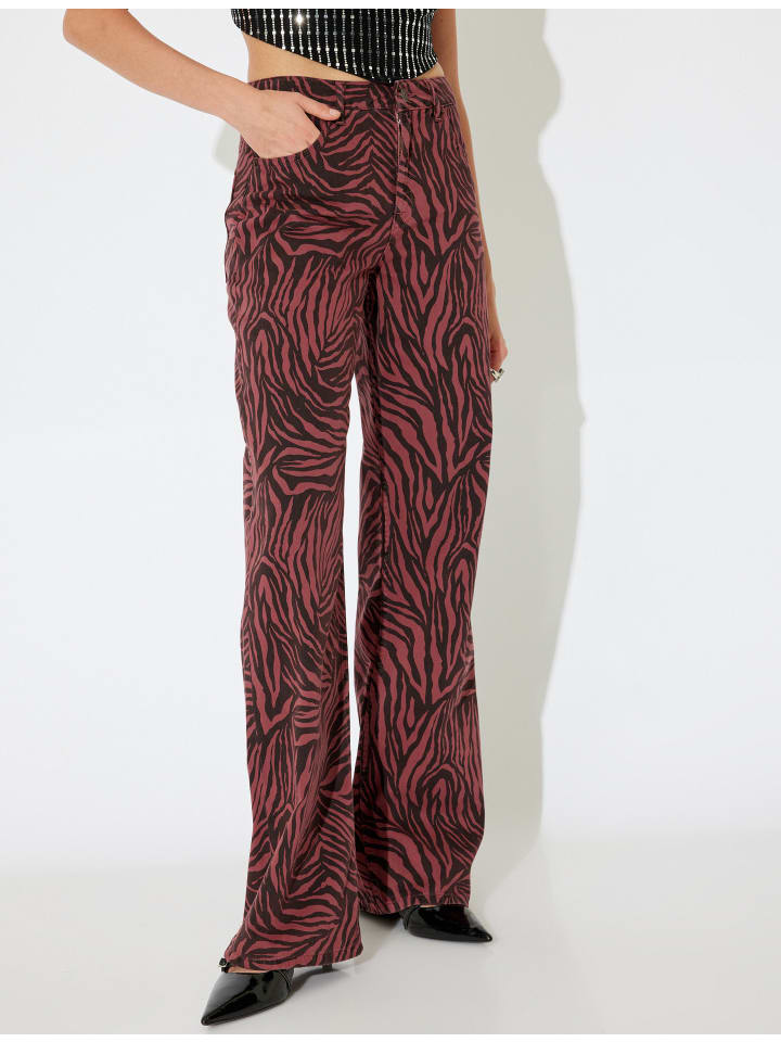 KOTON Брюки с бордовым узором
KOTON Брюки с бордовым узором