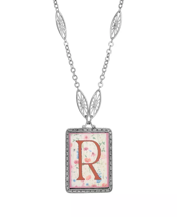 Ожерелье с цветочным прямоугольником Initial az 2028, multi-r
Ожерелье с цветочным прямоугольником Initial az 2028, multi-r