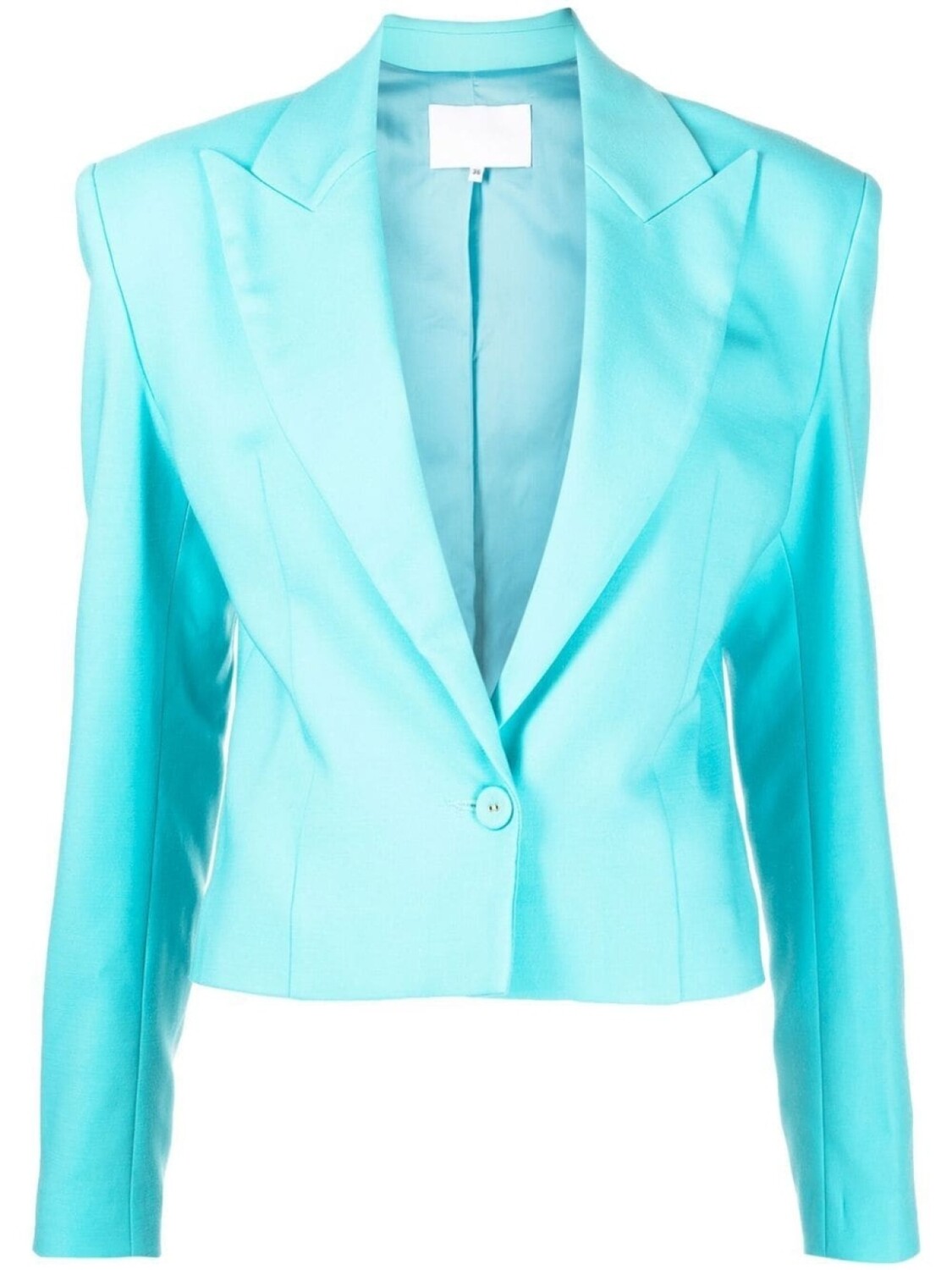 Costarellos укороченный жакет с объемными плечами, синий
Costarellos укороченный жакет с объемными плечами, синий