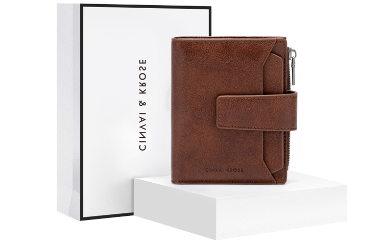 CinvaiKrose Синтетический кожаный кошелек для монет с денежным зажимом, Brown (Includes Shopping Bag+Box)
CinvaiKrose Синтетический кожаный кошелек для монет с денежным зажимом, Brown (Includes Shopping Bag+Box)