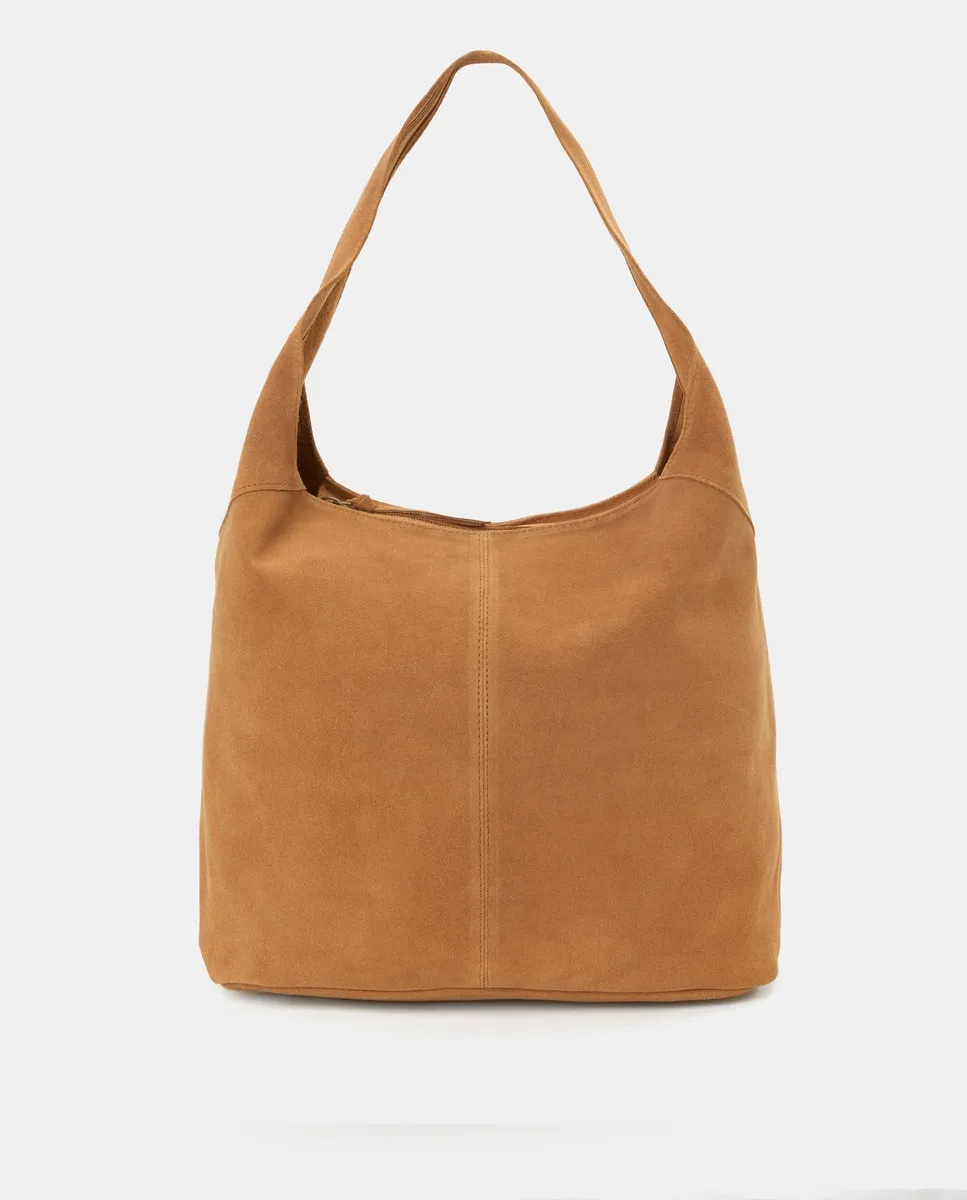 Кожаная сумка-хобо с молнией Easy Wear, коричневый
Кожаная сумка-хобо с молнией Easy Wear, коричневый