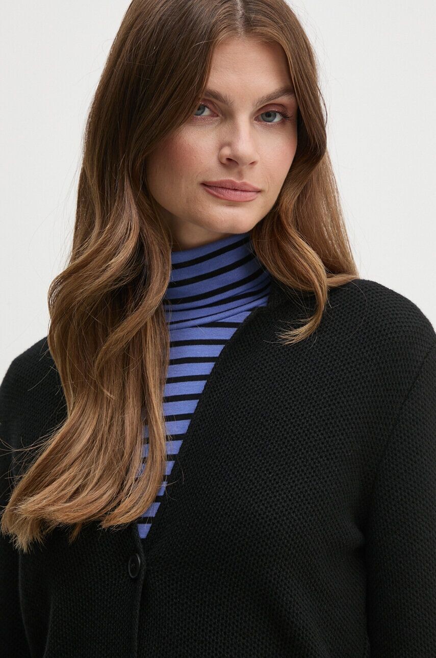 Кардиган с добавлением шерсти United Colors of Benetton, черный
Кардиган с добавлением шерсти United Colors of Benetton, черный