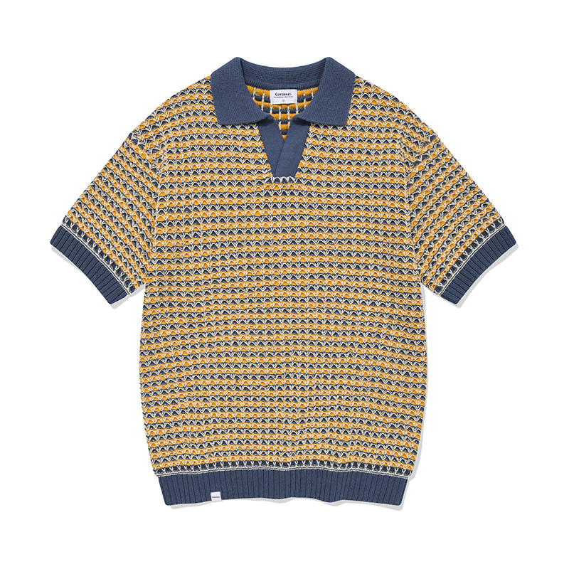 Поло свитер вязка унисекс COVERNAT, синий
Поло свитер вязка унисекс COVERNAT, синий
