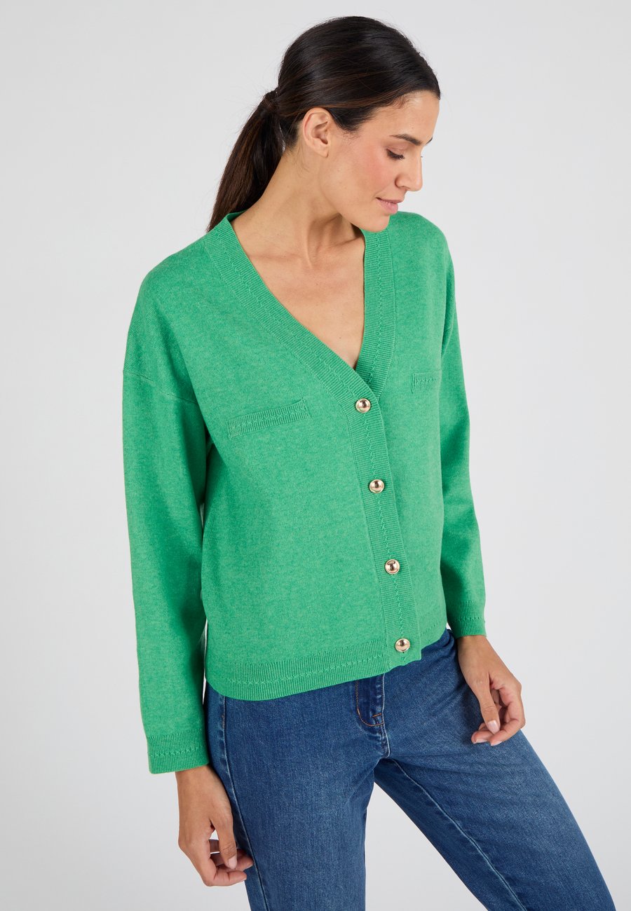 Кардиган Damart FORME BOÎTE, Green/Green
Кардиган Damart FORME BOÎTE, Green/Green