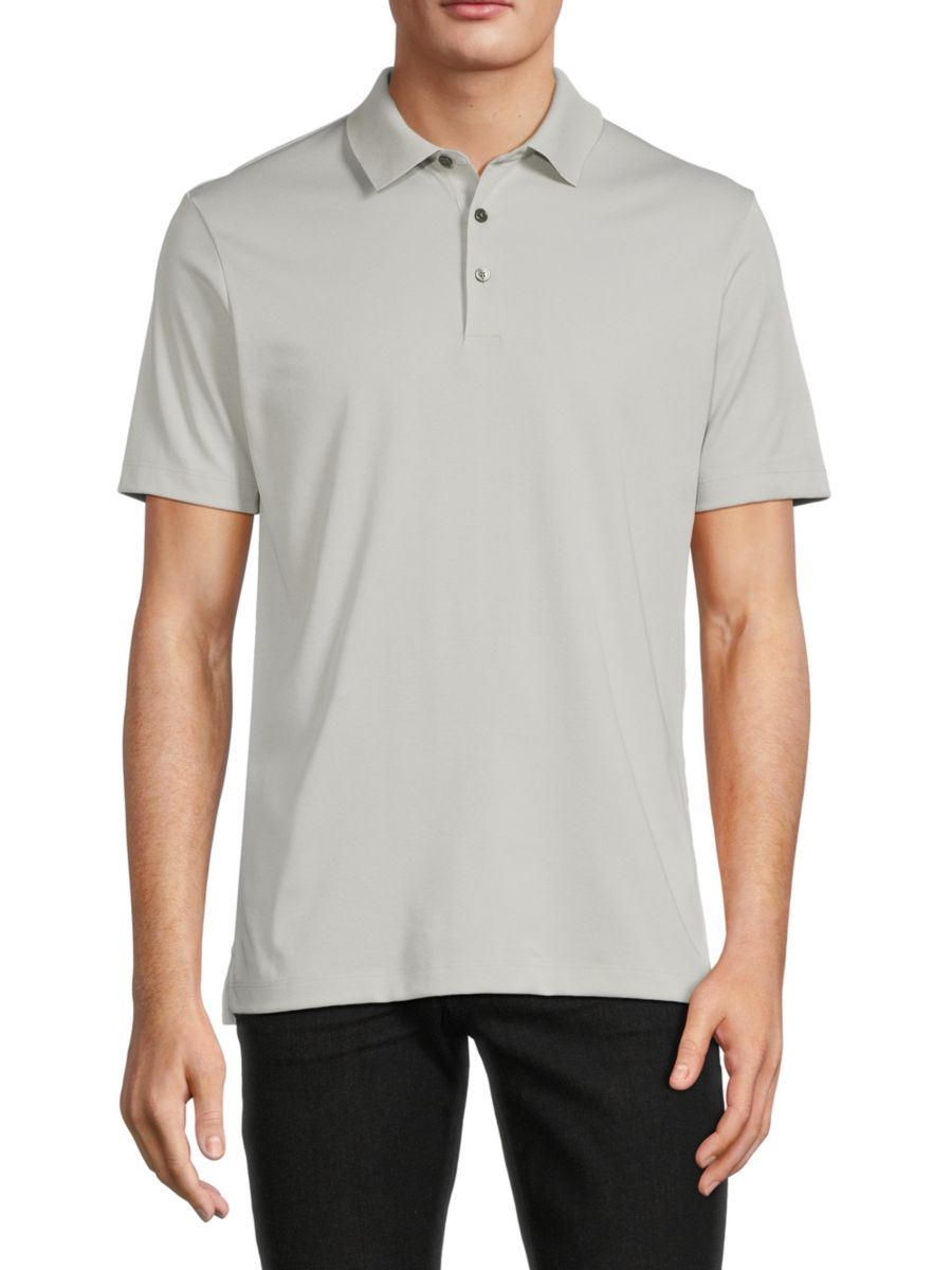 Однотонная рубашка поло Theory, серый
Однотонная рубашка поло Theory, серый