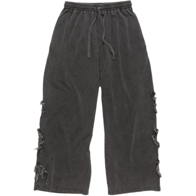 Потертые спортивные брюки на шнурке Acne Studios, черный
Потертые спортивные брюки на шнурке Acne Studios, черный