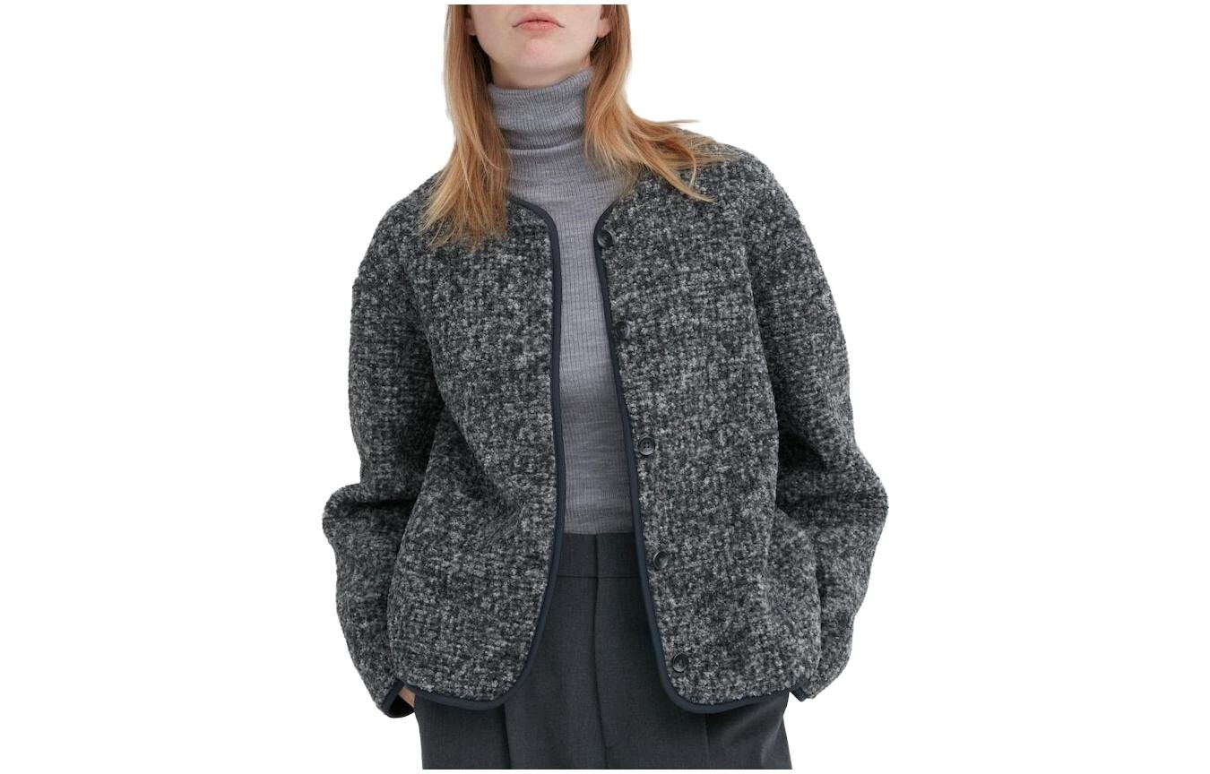 Бархатная куртка женская темно-серая Uniqlo
Бархатная куртка женская темно-серая Uniqlo