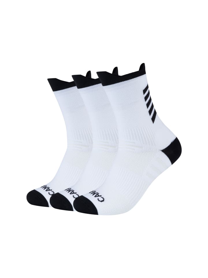 Camano Спортивные носки для тренировок, легкие, комплект из 3 пар, белого цвета
Camano Спортивные носки для тренировок, легкие, комплект из 3 пар, белого цвета