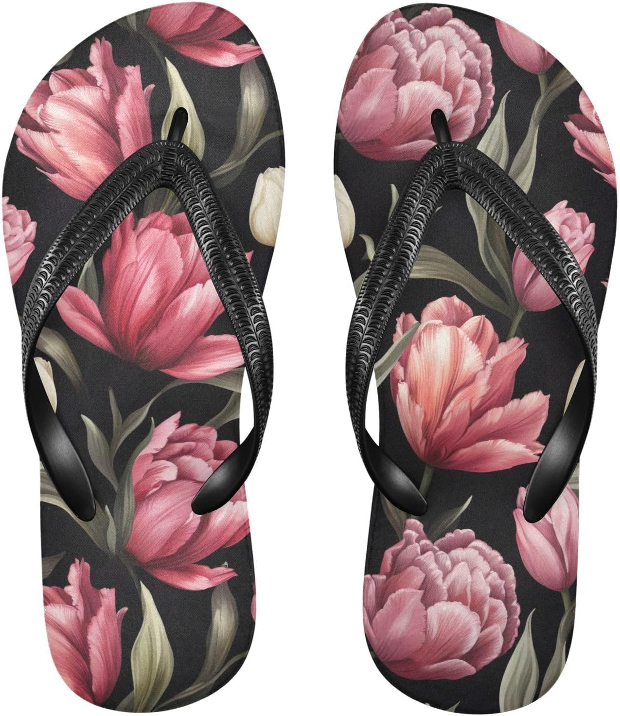 Мужские и женские пляжные шлепанцы с цветочным принтом, черные резиновые шлепанцы на мягкой подошве, нескользящие летние тапочки для душа и прогулок Sinestour
Мужские и женские пляжные шлепанцы с цветочным принтом, черные резиновые шлепанцы на мягкой подошве, нескользящие летние тапочки для душа и прогулок Sinestour