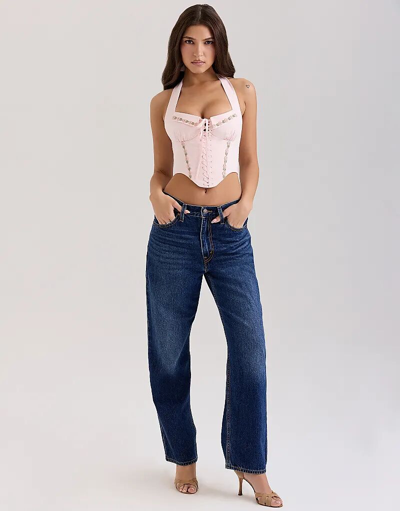 Корсетный топ-топ House of CB Demi из эластичного хлопка с вышивкой и розовым цветочным принтом
Корсетный топ-топ House of CB Demi из эластичного хлопка с вышивкой и розовым цветочным принтом