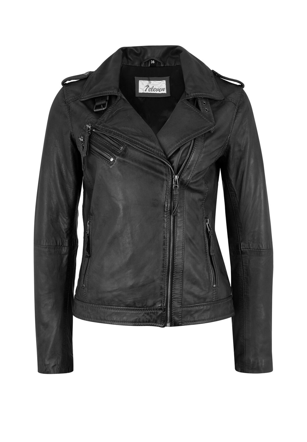 Кожаная куртка Maiha с модным отложным воротником 7eleven, цвет Anthra
Кожаная куртка Maiha с модным отложным воротником 7eleven, цвет Anthra