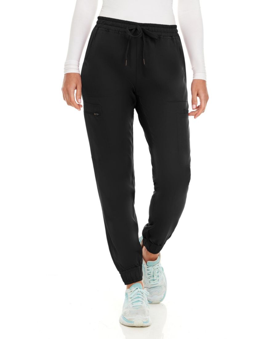 Женские медицинские брюки-джоггеры с семью карманами и эластичной тканью, растягивающейся в четырех направлениях Medichic, Black
Женские медицинские брюки-джоггеры с семью карманами и эластичной тканью, растягивающейся в четырех направлениях Medichic, Black