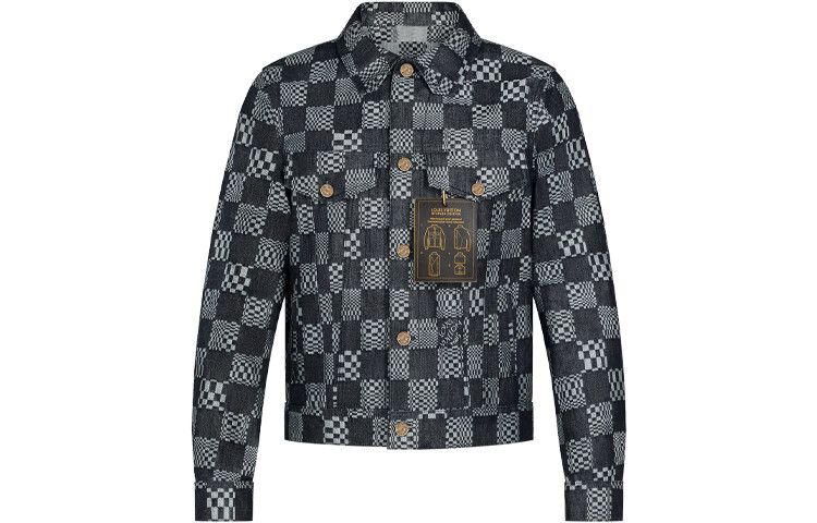 Мужская джинсовая куртка Louis Vuitton, черный
Мужская джинсовая куртка Louis Vuitton, черный
