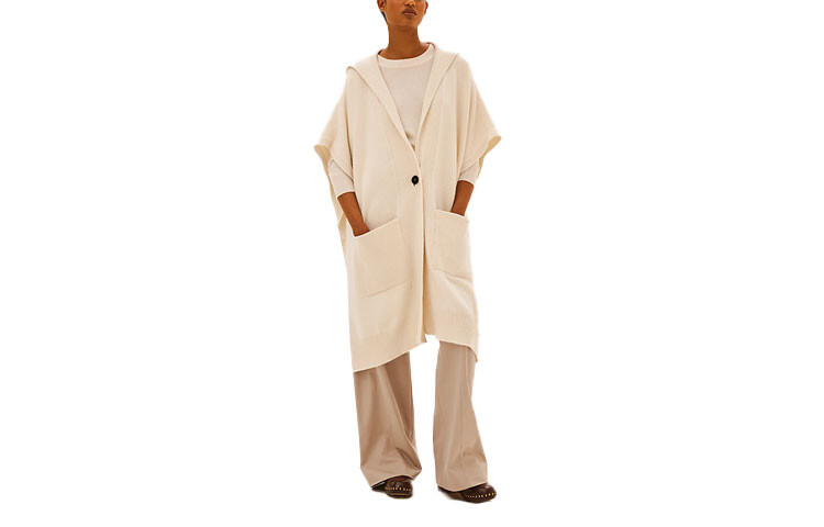 Пальто женское Hermes с карманами, белый
Пальто женское Hermes с карманами, белый