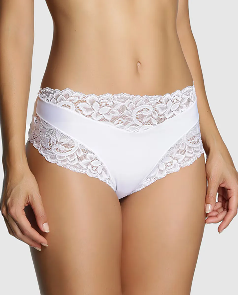 Женские трусики Janira из кружева с цветочным принтом, цвет Perla
Женские трусики Janira из кружева с цветочным принтом, цвет Perla