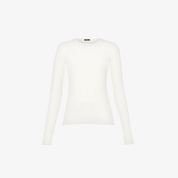 Джемпер из эластичного шелка с круглым вырезом Joseph, слоновая кость, Бежевый, Джемпер из эластичного шелка с круглым вырезом Joseph, слоновая кость
Джемпер из эластичного шелка с круглым вырезом Joseph, слоновая кость, Бежевый, Джемпер из эластичного шелка с круглым вырезом Joseph, слоновая кость