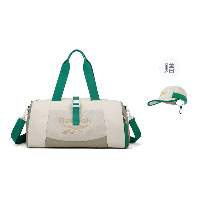 Reebok 17,6-литровая тканевая дорожная сумка Unisex Mist Green/Myst White
Reebok 17,6-литровая тканевая дорожная сумка Unisex Mist Green/Myst White