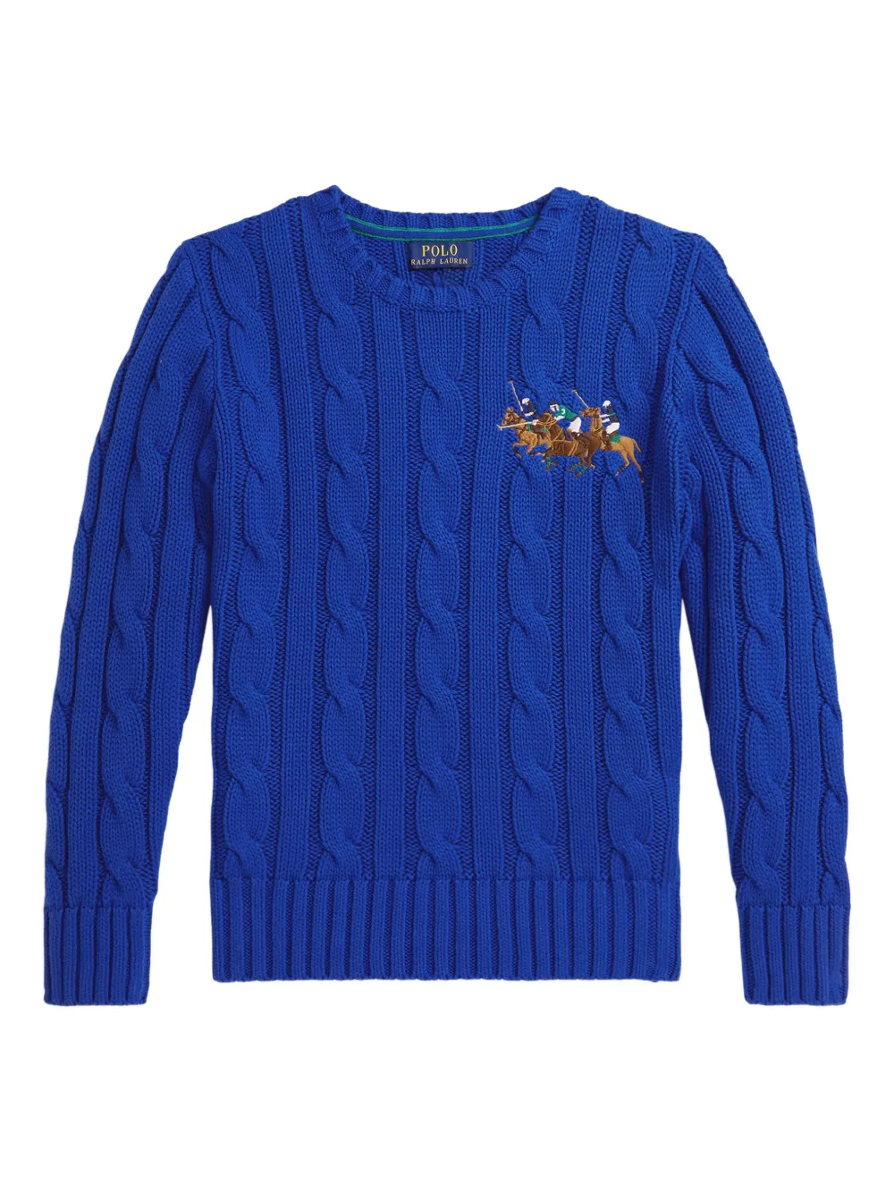 Свитер фактурной вязки Polo Ralph Lauren Kids, синий
Свитер фактурной вязки Polo Ralph Lauren Kids, синий