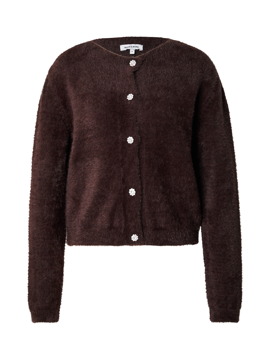 Вязаный кардиган MORE & MORE, шоколадный
Вязаный кардиган MORE & MORE, шоколадный