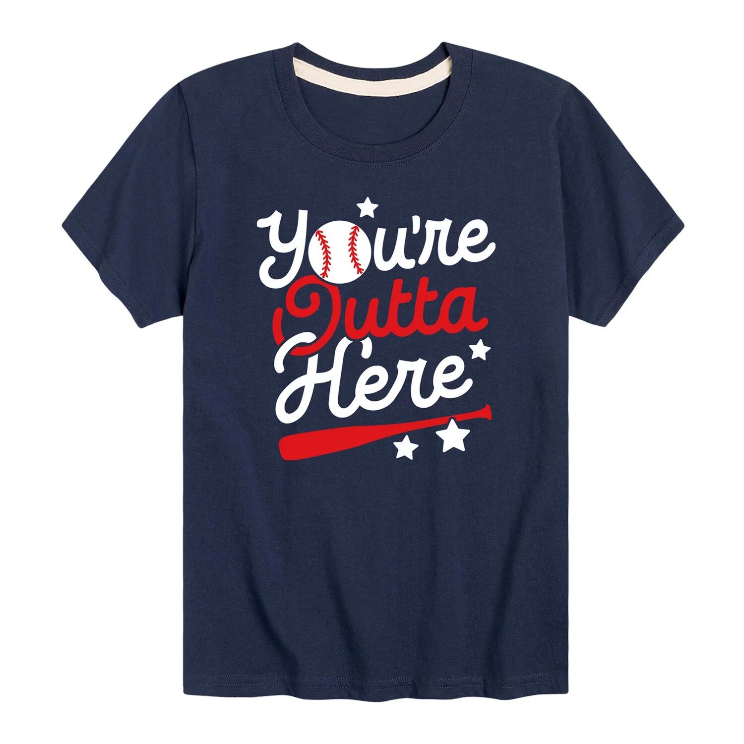 Бейсбольная футболка «Ты отсюда отсюда» для мальчиков 8–20 лет Licensed Character
Бейсбольная футболка «Ты отсюда отсюда» для мальчиков 8–20 лет Licensed Character