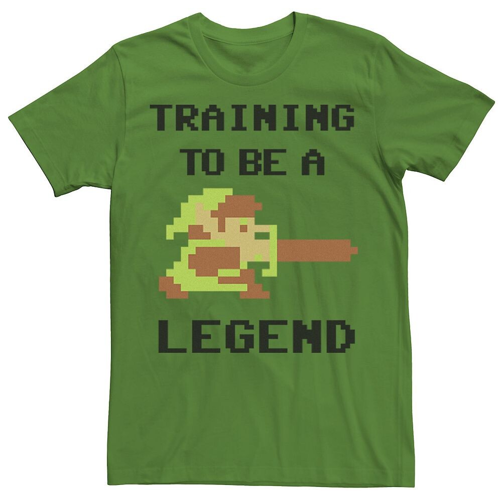 Мужская тренировочная футболка Nintendo Zelda Classic NES 8-Bit Link In Training Licensed Character, цвет Kelly
Мужская тренировочная футболка Nintendo Zelda Classic NES 8-Bit Link In Training Licensed Character, цвет Kelly