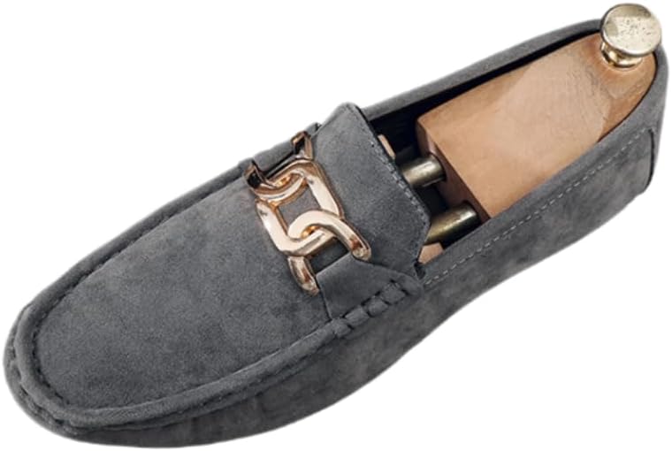 Мужские модные туфли Lefer с резиновой подошвой, однотонные повседневные туфли, подходят для всех сезонов или ежедневной носки Hoalox, серый
Мужские модные туфли Lefer с резиновой подошвой, однотонные повседневные туфли, подходят для всех сезонов или ежедневной носки Hoalox, серый