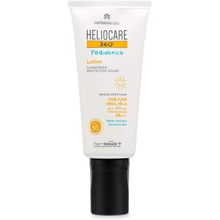 360В Spf50+ Лосьон детский 200мл, Heliocare
360В Spf50+ Лосьон детский 200мл, Heliocare