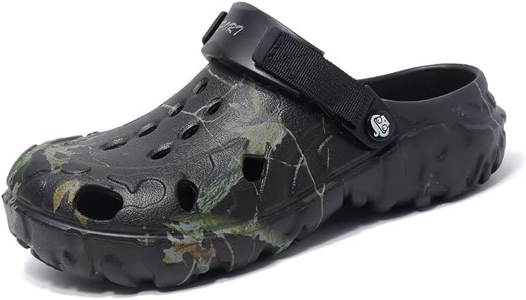 Мужские камуфляжные кроксы - легкие дышащие садовые туфли с регулируемым ремешком, нескользящие сандалии для пляжа, кемпинга и рыбалки Lewhosy, красный
Мужские камуфляжные кроксы - легкие дышащие садовые туфли с регулируемым ремешком, нескользящие сандалии для пляжа, кемпинга и рыбалки Lewhosy, красный