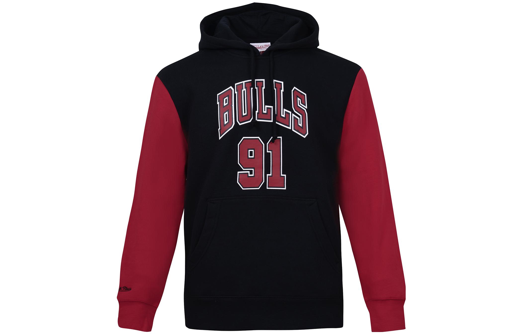 Свитшот унисекс черный красный Mitchell Ness
Свитшот унисекс черный красный Mitchell Ness
