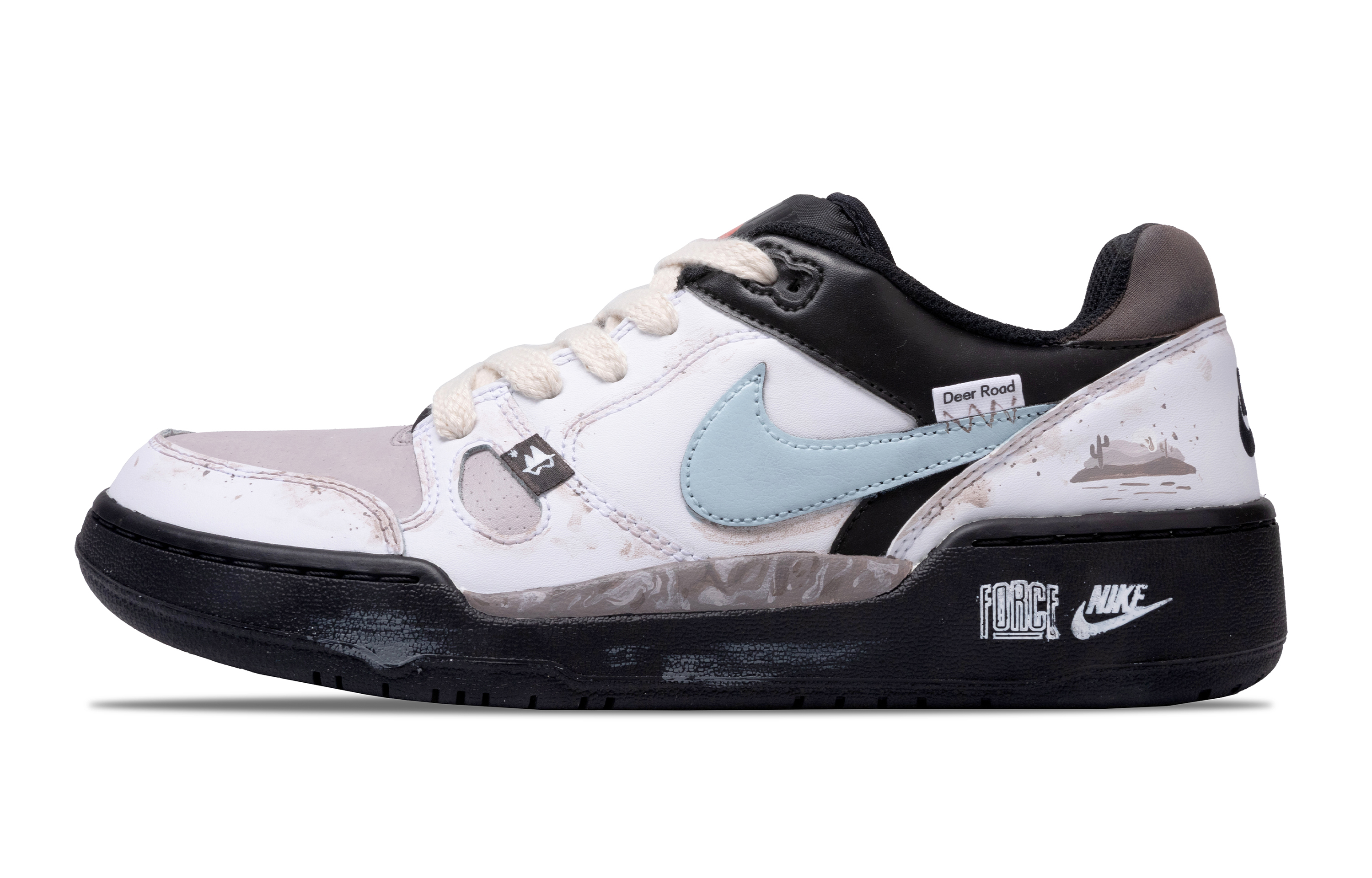 Низкие кроссовки для скейтбординга Full Force Coverage с противоскользящим и износостойким верхом, мужские, серые пустыни Nike, Desert Gray
Низкие кроссовки для скейтбординга Full Force Coverage с противоскользящим и износостойким верхом, мужские, серые пустыни Nike, Desert Gray