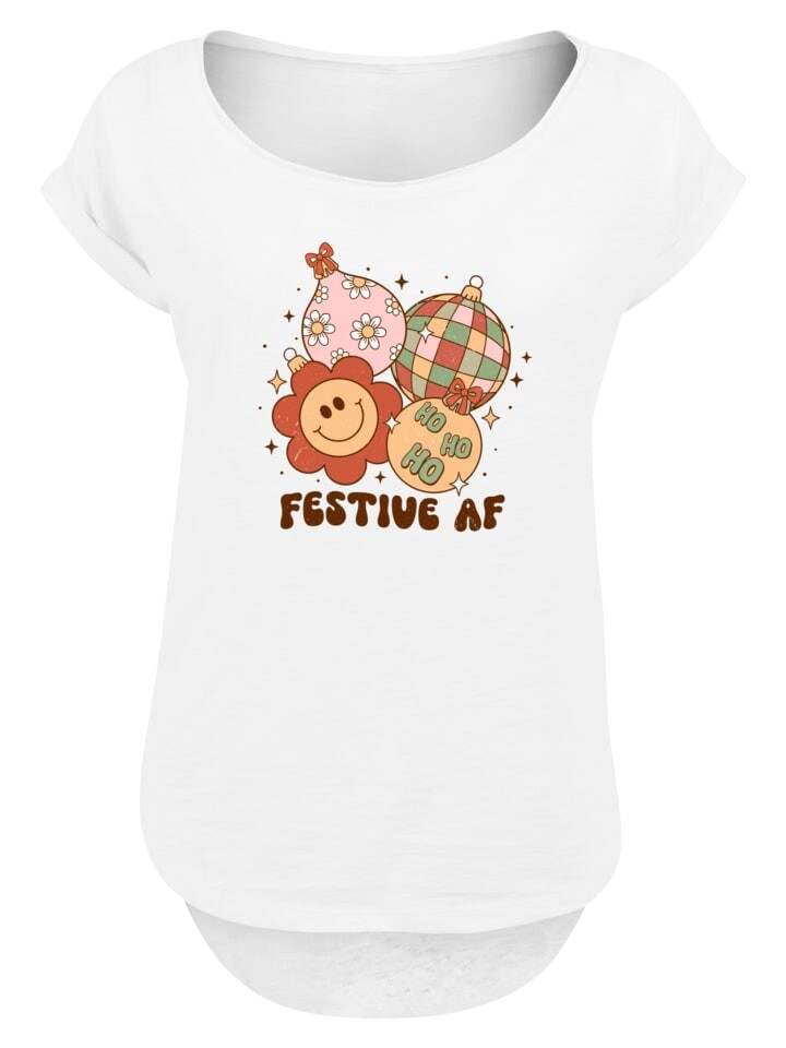 Футболка F4NT4STIC Long Cut T-Shirt Festive AF Weihnachten Tree Balls, белый
Футболка F4NT4STIC Long Cut T-Shirt Festive AF Weihnachten Tree Balls, белый