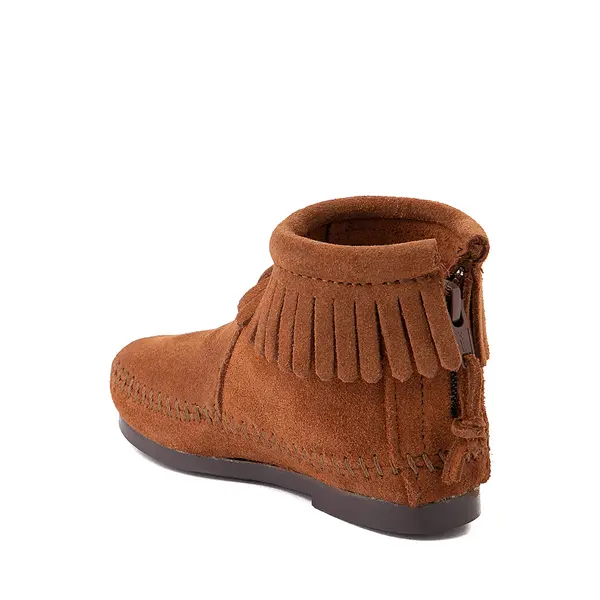 Ботинки Minnetonka Back Zip Boot, коричневый
Ботинки Minnetonka Back Zip Boot, коричневый