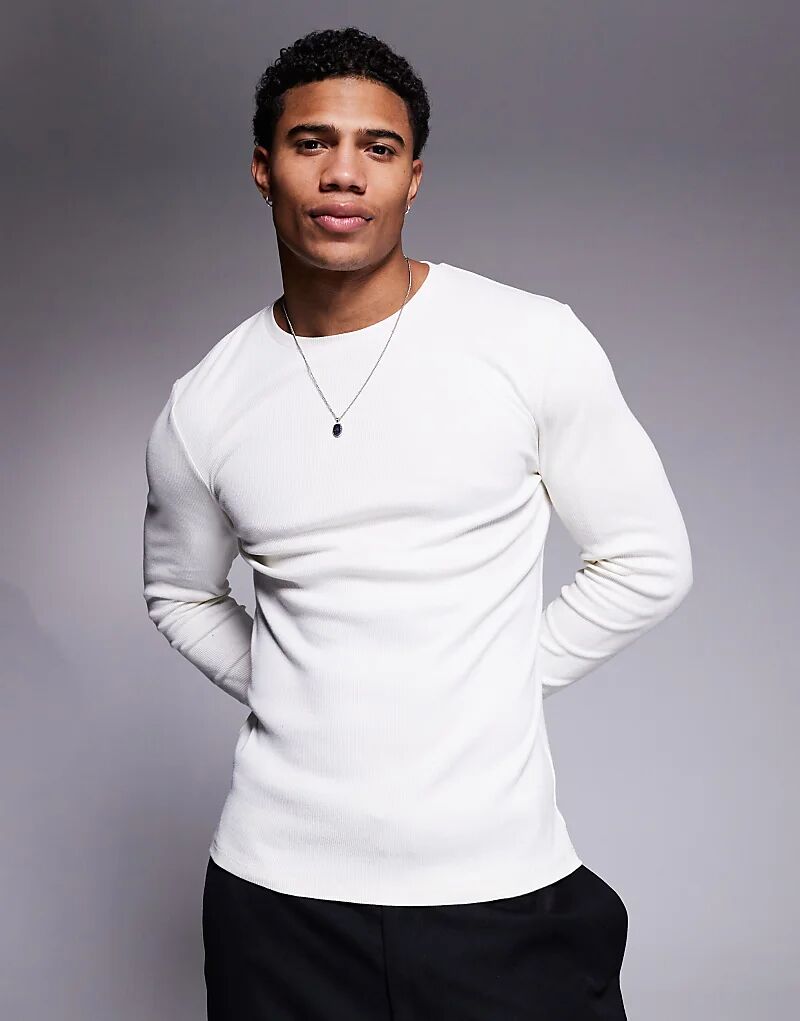Футболка Heavyweight Muscle Fit с длинными рукавами и ребрами кремового цвета ASOS DESIGN
Футболка Heavyweight Muscle Fit с длинными рукавами и ребрами кремового цвета ASOS DESIGN