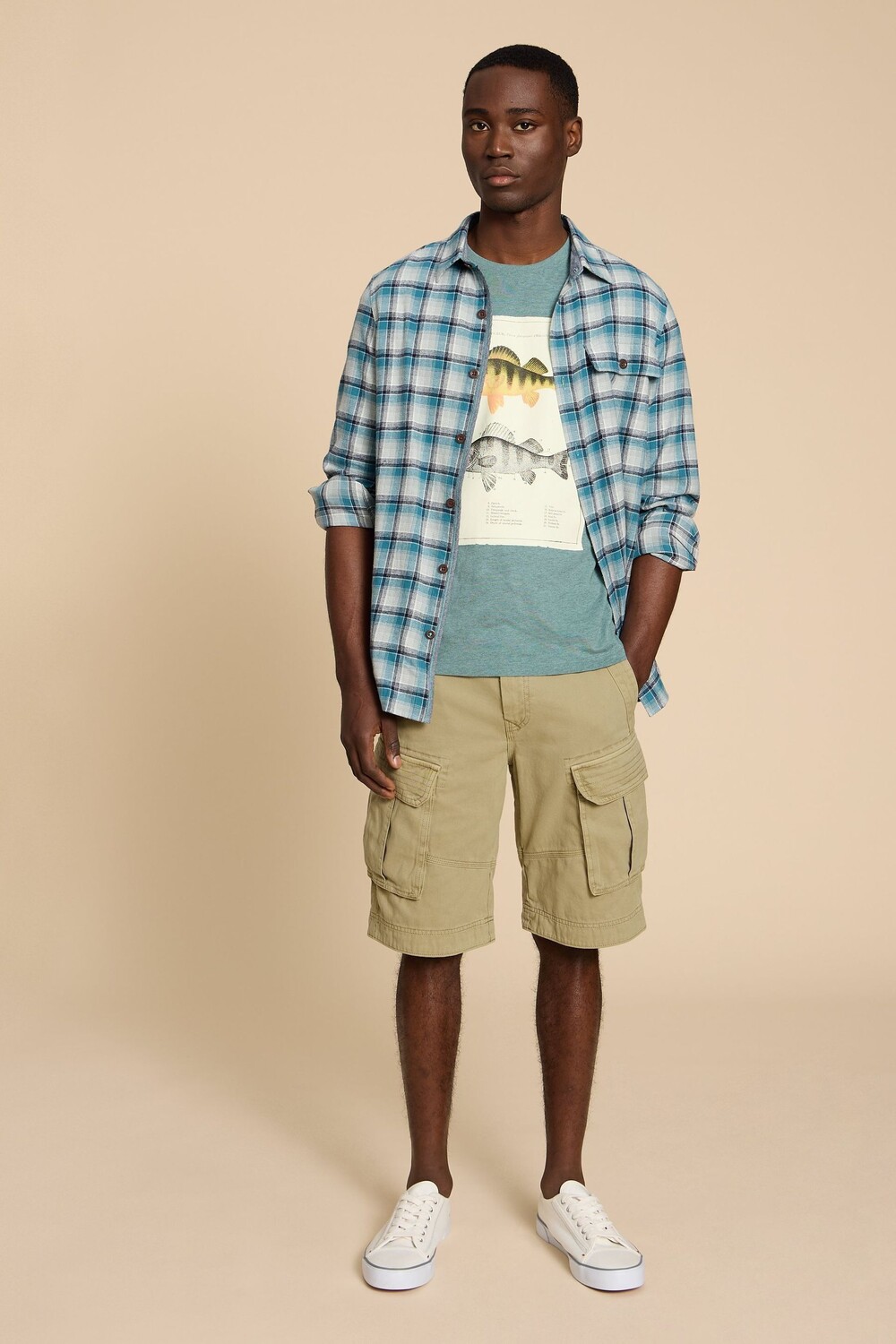 Шорты Halsall из органического материала карго White Stuff, бежевый
Шорты Halsall из органического материала карго White Stuff, бежевый