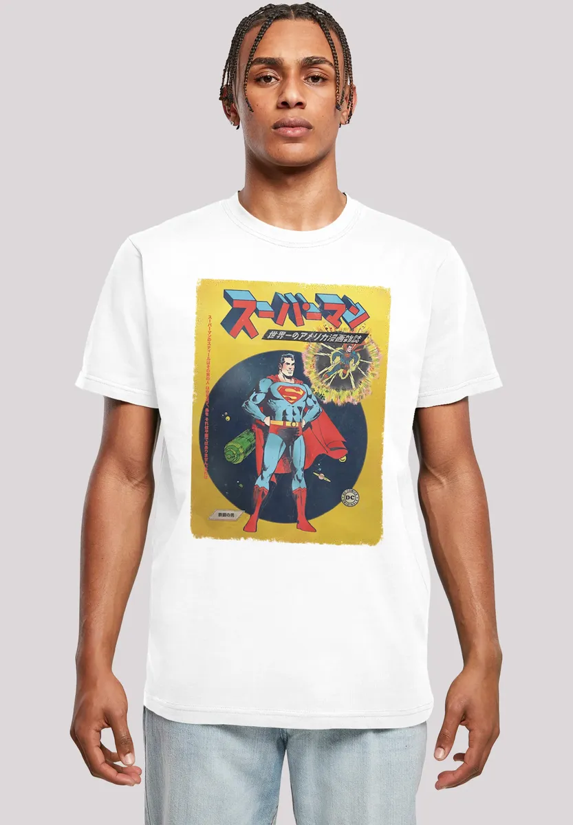 Футболка F4NT4STIC "DC Comics Superman International Cover", мужская, премиум-мерч, стандартного кроя, базовая, с принтом, белый
Футболка F4NT4STIC "DC Comics Superman International Cover", мужская, премиум-мерч, стандартного кроя, базовая, с принтом, белый