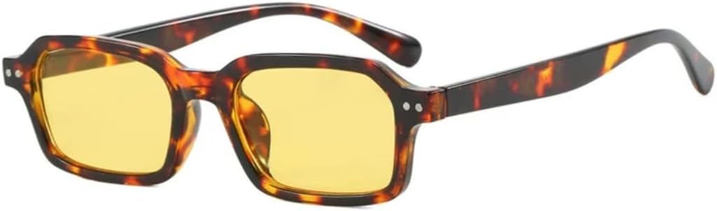 Солнцезащитные очки с защитой от УФ-излучения UV400 | Оправа с мелкими заклепками | Линзы конфетных цветов для занятий спортом на открытом воздухе и вождения DSVIGF, Leopard Yellow
Солнцезащитные очки с защитой от УФ-излучения UV400 | Оправа с мелкими заклепками | Линзы конфетных цветов для занятий спортом на открытом воздухе и вождения DSVIGF, Leopard Yellow